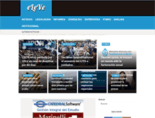 Tablet Screenshot of ele-ve.com.ar